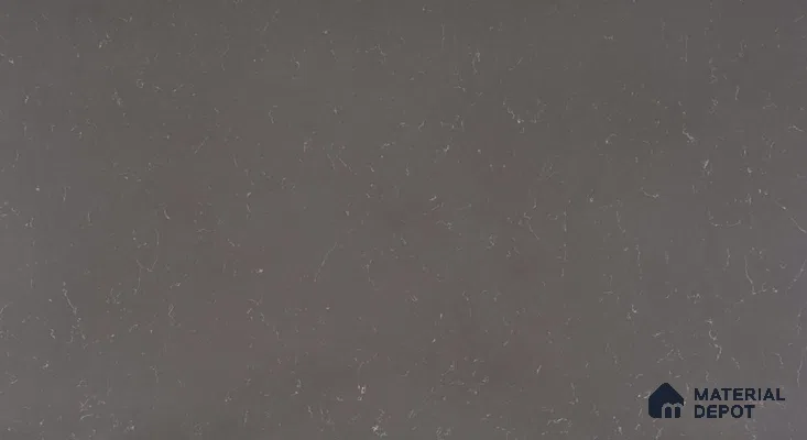 Belina Quartz QR 00320 Carrara Cloud Grey Helsinki Series 10.5 ft x 5.35 ft Quartz - 20 mm | 10 Years and Replacement Warranty | Suitable for Kitchen, Restaurant, Counter Tops, Dining, Reception, office