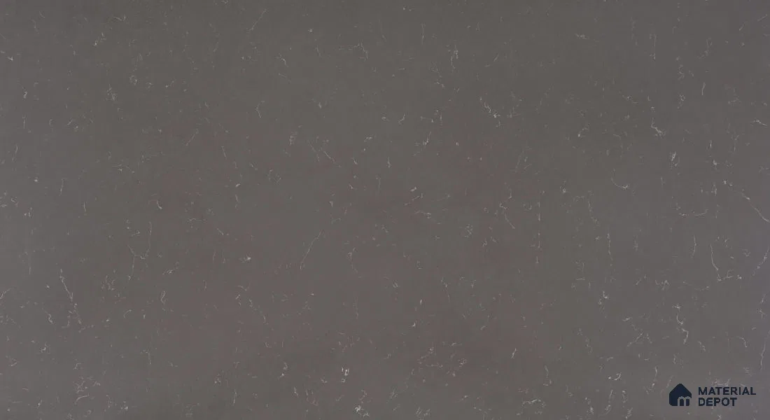 Belina Quartz QR 00320 Carrara Cloud Grey Helsinki Series 10.5 ft x 5.35 ft Quartz - 20 mm | 10 Years and Replacement Warranty | Suitable for Kitchen, Restaurant, Counter Tops, Dining, Reception, office