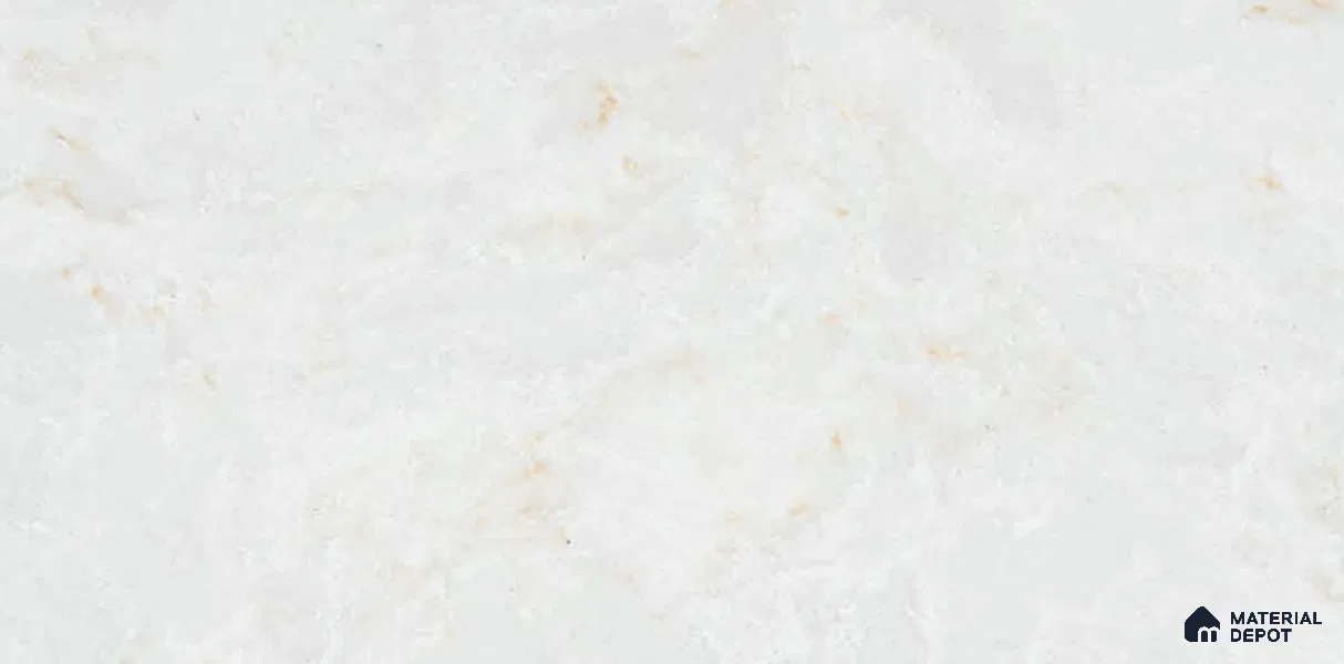 Belina Quartz QR 00279 Mayra Cloud Grey Helsinki Series 10.5 ft x 5.35 ft Quartz - 20 mm | 10 Years and Replacement Warranty | Suitable for Kitchen, Restaurant, Counter Tops, Dining, Reception, office