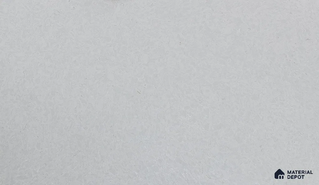 Belina Quartz QR 00279 Mayra Cloud Grey Helsinki Series 10.5 ft x 5.35 ft Quartz - 20 mm | 10 Years and Replacement Warranty | Suitable for Kitchen, Restaurant, Counter Tops, Dining, Reception, office