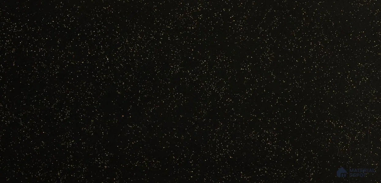 Belina Quartz QR 00308 Titanium Nero Helsinki Series 10.5 ft x 5.35 ft Quartz - 20 mm | 10 Years and Replacement Warranty | Suitable for Kitchen, Restaurant, Counter Tops, Dining, Reception, office