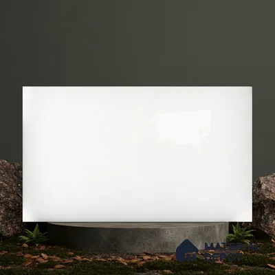 Belina Quartz QR 00286 Arctic White Helsinki Series 10.5 ft x 5.35 ft Quartz - 20 mm | 10 Years and Replacement Warranty | Suitable for Kitchen, Restaurant, Counter Tops, Dining, Reception, office