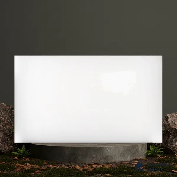 Belina Quartz QR 00286 Arctic White Helsinki Series 10.5 ft x 5.35 ft Quartz - 20 mm | 10 Years and Replacement Warranty | Suitable for Kitchen, Restaurant, Counter Tops, Dining, Reception, office