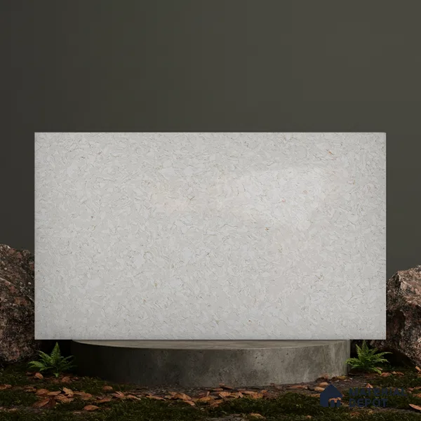 Belina Quartz QR 00280 Marosa Gold Helsinki Series 10.5 ft x 5.35 ft Quartz - 20 mm | 10 Years and Replacement Warranty | Suitable for Kitchen, Restaurant, Counter Tops, Dining, Reception, office