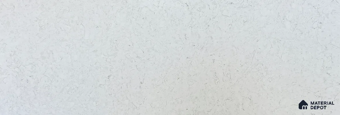 Belina Quartz QR 00380 Silver Haven Helsinki Series 10.5 ft x 5.35 ft Quartz - 20 mm | 10 Years and Replacement Warranty | Suitable for Kitchen, Restaurant, Counter Tops, Dining, Reception, office