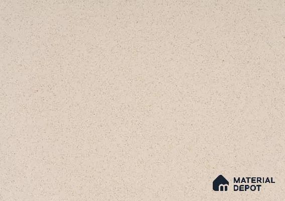 Belina Quartz QR 00317 Cream Glacier Helsinki Series 10.5 ft x 5.35 ft Quartz - 20 mm | 10 Years and Replacement Warranty | Suitable for Kitchen, Restaurant, Counter Tops, Dining, Reception, office