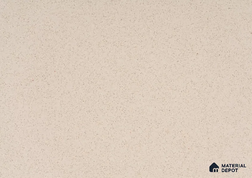 Belina Quartz QR 00317 Cream Glacier Helsinki Series 10.5 ft x 5.35 ft Quartz - 20 mm | 10 Years and Replacement Warranty | Suitable for Kitchen, Restaurant, Counter Tops, Dining, Reception, office