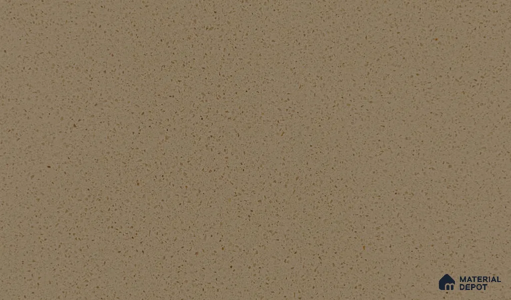 Belina Quartz QR 00317 Cream Glacier Helsinki Series 10.5 ft x 5.35 ft Quartz - 20 mm | 10 Years and Replacement Warranty | Suitable for Kitchen, Restaurant, Counter Tops, Dining, Reception, office