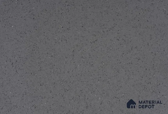 Belina Quartz QR 00313 Dark Grey Cosmos Helsinki Series 10.5 ft x 5.35 ft Quartz - 20 mm | 10 Years and Replacement Warranty | Suitable for Kitchen, Restaurant, Counter Tops, Dining, Reception, office