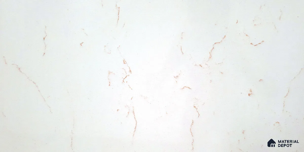 Belina Quartz QR 00322 Carrara Gold Aura Helsinki Series 10.5 ft x 5.35 ft Quartz - 20 mm | 10 Years and Replacement Warranty | Suitable for Kitchen, Restaurant, Counter Tops, Dining, Reception, office