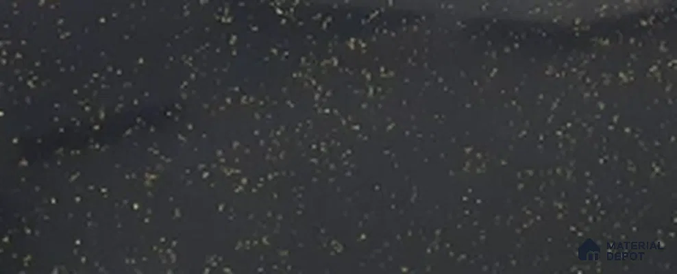 Belina Quartz QR 00376 Galaxy Golden Helsinki Series 10.5 ft x 5.35 ft Quartz - 20 mm | 10 Years and Replacement Warranty | Suitable for Kitchen, Restaurant, Counter Tops, Dining, Reception, office