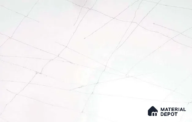Belina Quartz QR 00338 Frosted Lattice Mini Jumbo Helsinki Series 10.53 ft x 4.79 ft Quartz - 20 mm | 10 Years and Replacement Warranty | Suitable for Kitchen, Restaurant, Counter Tops, Dining, Reception, office