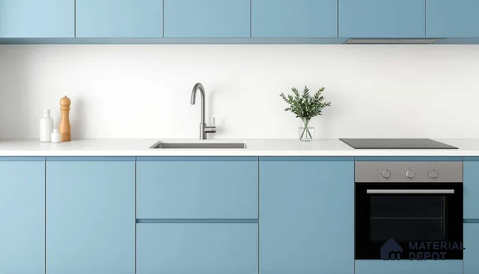 Belina Quartz QR 00358 B Polar Veil Jumbo Helsinki Series 10.83 ft x 5.41 ft Quartz - 20 mm | 10 Years and Replacement Warranty | Suitable for Kitchen, Restaurant, Counter Tops, Dining, Reception, office