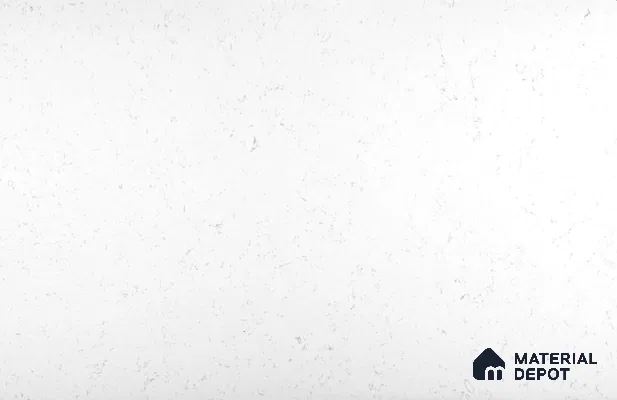Belina Quartz QR 00350 B Frosted Carrara Jumbo Helsinki Series 10.83 ft x 5.41 ft Quartz - 20 mm | 10 Years and Replacement Warranty | Suitable for Kitchen, Restaurant, Counter Tops, Dining, Reception, office