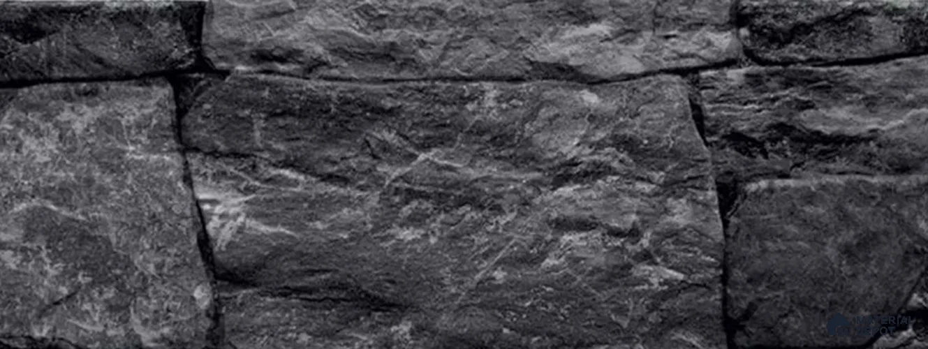 Stone Wall & Floor Tile TL 10511 D  16 in x 6.4 in Porcelain Matte Finish - 9 mm