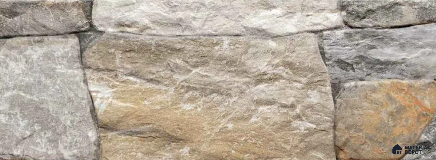 Stone Wall & Floor Tile TL 10511 E 16 in x 6.4 in Porcelain Matte Finish - 9 mm