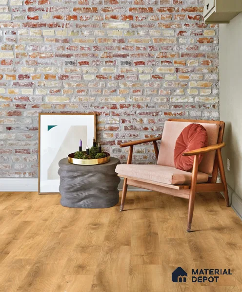 Laminate Wood Floor DEF00387(AP) Sunset Oak LF 00352 D | 49.6 inch x 7.55 inch x 8 mm | | Suitable for Flooring, Living Room, Bedroom
