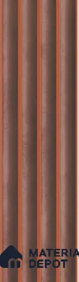 Brown Stone Louver PN 05500 8 ft x 5 inch Charcoal Panel - 11 mm | Suitable for Feature Wall, TV Unit & Living Room | Width is Subjected to 5% Variation