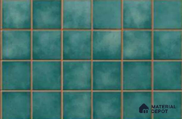 Faux Subway Look Floor Tile TL 09082 | Matte Finish 12 x 12 inch Ceramic Tile - 7 mm | Suitable For Kitchen, Bathroom, Dining Area | Please Expect a Slight Variation of Pattern