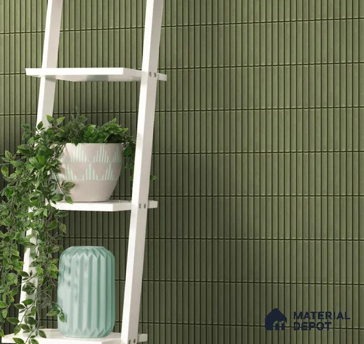 Faux Subway Wall Tile TL 10841 C 1 ft x 1 ft Glue Matte Finish Ceramic Tile - 9 mm | Please Expect a Slight Variation of Pattern