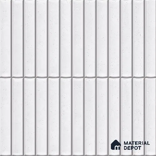 Faux Subway Wall Tile TL 10841 1 ft x 1 ft Glue Matte Finish Ceramic Tile - 9 mm | Please Expect a Slight Variation of Pattern