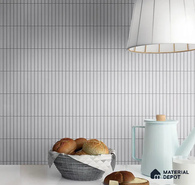Faux Subway Wall Tile TL 10841  1 ft x 1 ft Glue Matte Finish Ceramic Tile - 9 mm | Please Expect a Slight Variation of Pattern