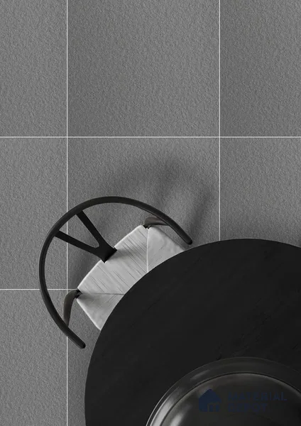 TL 01122 Gris Stone Matte Finish 600 x 600 mm Stone Full Body Vitrified Wall & Floor Tile - 9 mm