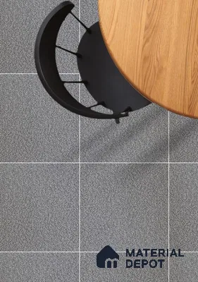 TL 01155 Smoke Stone Matte Finish 600 x 600 mm Stone Full Body Vitrified Wall & Floor Tile - 9 mm (Sample)