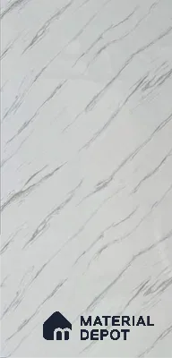 Brown Marble Look Alabaster Sheet/Panel 8 ft x 4 ft - 2 mm | PN 06490 | Suitable for Pooja Room, Feature Wall, Ceiling & Reception | Width is Subjected to 5% Variation