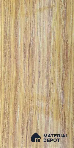 Brown Marble Look Alabaster Sheet/Panel 8 ft x 4 ft - 2 mm | PN 06493 | Suitable for Pooja Room, Feature Wall, Ceiling & Reception | Width is Subjected to 5% Variation