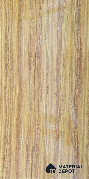 Brown Marble Look Alabaster Sheet/Panel 8 ft x 4 ft - 2 mm | PN 06493 | Suitable for Pooja Room, Feature Wall, Ceiling & Reception | Width is Subjected to 5% Variation