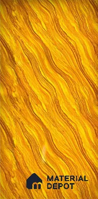 Brown Marble Look Alabaster Sheet/Panel 8 ft x 4 ft - 2 mm | PN 06494 | Suitable for Pooja Room, Feature Wall, Ceiling & Reception | Width is Subjected to 5% Variation