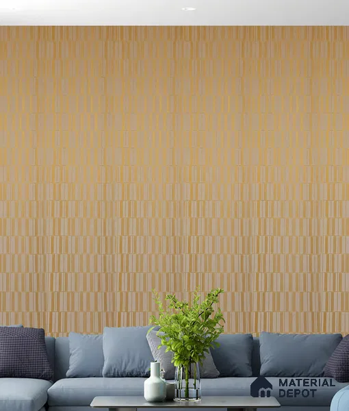Gold Luxury Look Charcoal Decorative Wall Panel PN 05569 8 ft x 2 ft - 4 mm | Suitable for Feature Wall, TV Unit & Living Room | Width is Subjected to 5% Variation