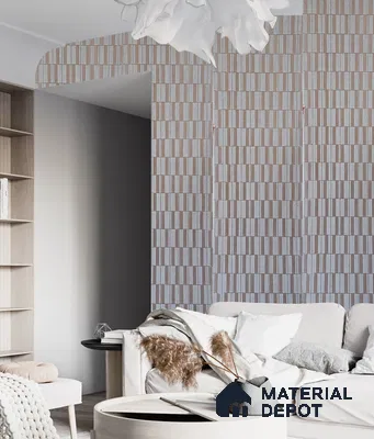 Grey Luxury Look Charcoal Decorative Wall Panel PN 05568 8 ft x 2 ft - 4 mm | Suitable for Feature Wall, TV Unit & Living Room | Width is Subjected to 5% Variation