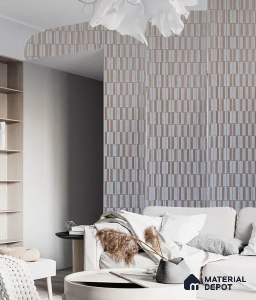 Grey Luxury Look Charcoal Decorative Wall Panel PN 05568 8 ft x 2 ft - 4 mm | Suitable for Feature Wall, TV Unit & Living Room | Width is Subjected to 5% Variation