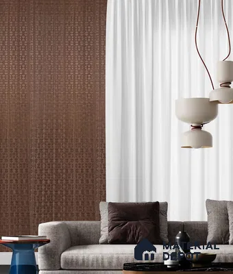 Brown Patterned Look Charcoal Decorative Wall Panel PN 05567 8 ft x 2 ft - 4 mm | Suitable for Feature Wall, TV Unit & Living Room | Width is Subjected to 5% Variation