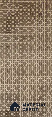 Brown Geometric Look Charcoal Decorative Wall Panel PN 05565 8 ft x 2 ft - 4 mm | Suitable for Feature Wall, TV Unit & Living Room | Width is Subjected to 5% Variation