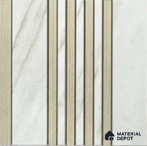 Brown Plain Colour Louver PN 05825 8 ft x 4.7 inch Charcoal Panel - 7 mm | Suitable for Feature Wall, TV Unit & Living Room | Width is Subjected to 5% Variation