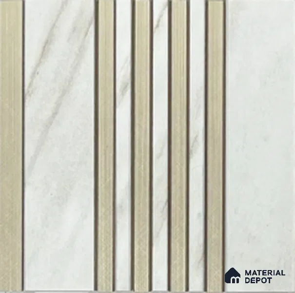 Brown Plain Colour Louver PN 05825 8 ft x 4.7 inch Charcoal Panel - 7 mm | Suitable for Feature Wall, TV Unit & Living Room | Width is Subjected to 5% Variation