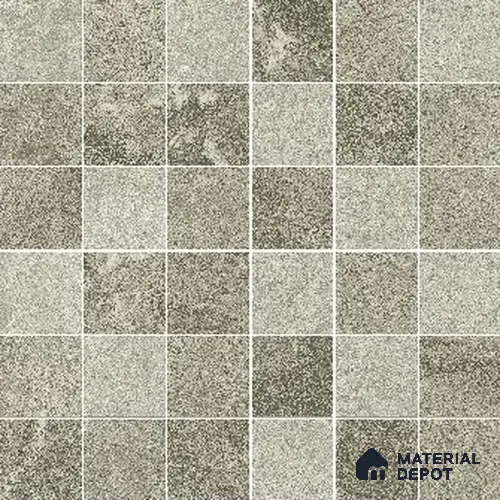 Mosaic Floor & Wall Tile TL 10599 K | 299 x 299 mm (Chip Size 48x48 mm) Matte Finish Porcelain Tile - 6 mm | Suitable For Outdoor, Swimming Pool Area