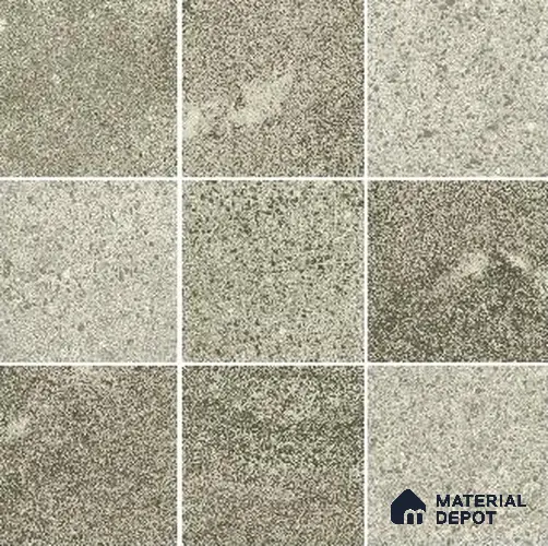 Mosaic Floor & Wall Tile TL 10599 J | 299 x 299 mm (Chip Size 98x98 mm) Matte Finish Porcelain Tile - 6 mm | Suitable For Outdoor, Swimming Pool Area