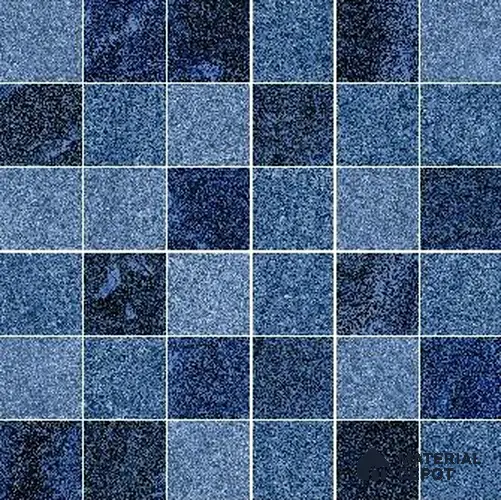 Mosaic Floor & Wall Tile TL 10599 E | 299 x 299 mm (Chip Size 48x48 mm) Matte Finish Porcelain Tile - 6 mm | Suitable For Outdoor, Swimming Pool Area