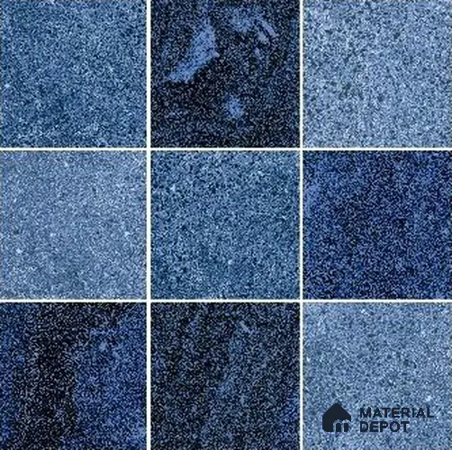 Mosaic Floor & Wall Tile TL 10599 D | 301 x 301 mm (Chip Size 98x98 mm) Matte Finish Porcelain Tile - 6 mm | Suitable For Outdoor, Swimming Pool Area