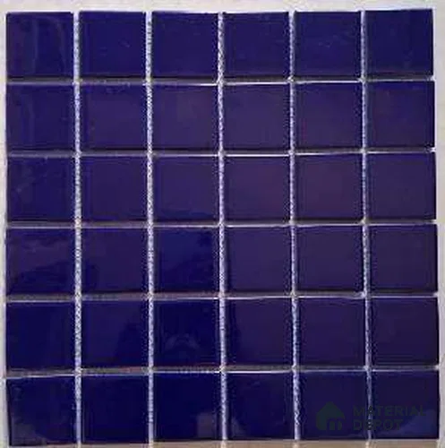 Mosaic Floor & Wall Tile TL 10620 | 303 X 303 mm (Chip Size 48x48 mm) Glossy Finish Porcelain Tile - 6 mm | Suitable For Outdoor, Swimming Pool Area