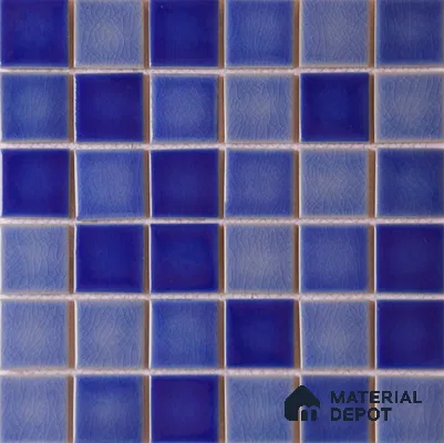 Mosaic Floor & Wall Tile TL 10616 C | 303 X 303 mm (Chip Size 73x73 mm) Glossy Finish Porcelain Tile - 6 mm | Suitable For Outdoor, Swimming Pool Area