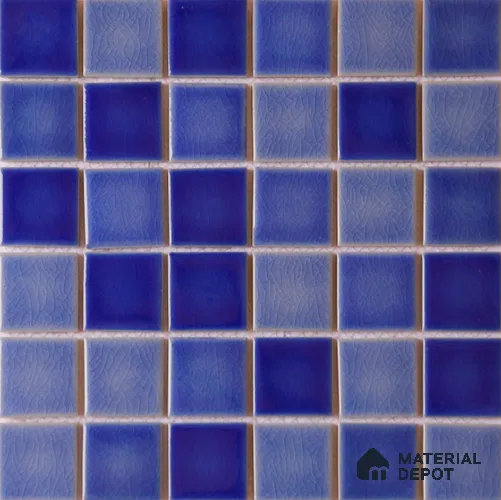 Mosaic Floor & Wall Tile TL 10616 C | 303 X 303 mm (Chip Size 73x73 mm) Glossy Finish Porcelain Tile - 6 mm | Suitable For Outdoor, Swimming Pool Area