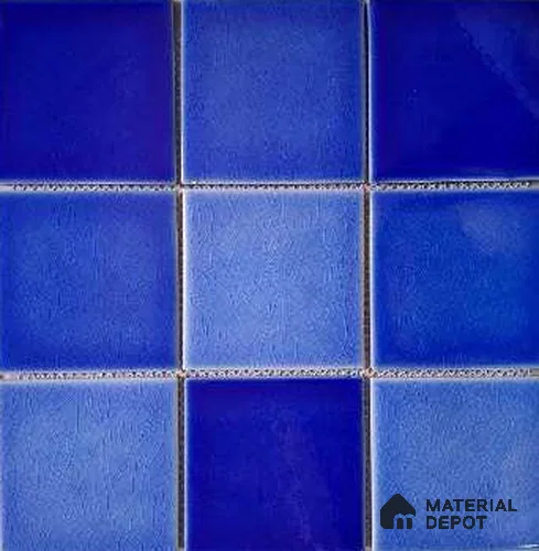 Mosaic Floor & Wall Tile TL 10616 | 303 X 303 mm (Chip Size 98x98 mm) Glossy Finish Porcelain Tile - 8 mm | Suitable For Outdoor, Swimming Pool Area