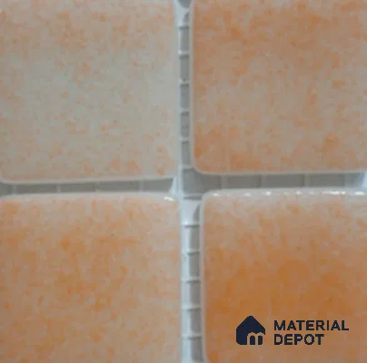 Mosaic Floor & Wall Tile TL 10698 | 317.6 x 317.6 mm (Chip Size 25x25 mm) Glossy Finish Glass Tile - 5 mm | Suitable For Outdoor, Swimming Pool Area