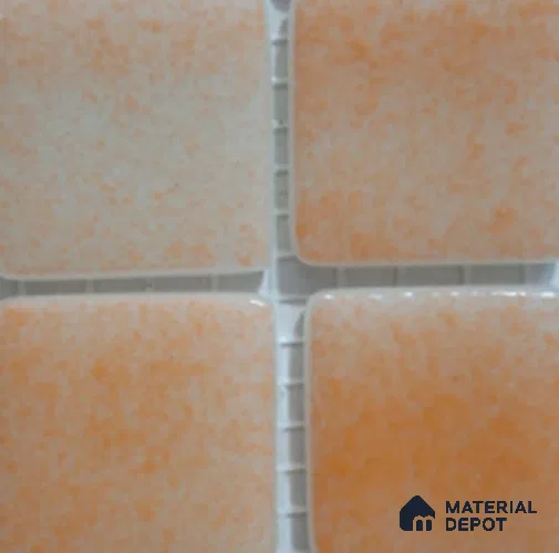 Mosaic Floor & Wall Tile TL 10698 | 317.6 x 317.6 mm (Chip Size 25x25 mm) Glossy Finish Glass Tile - 5 mm | Suitable For Outdoor, Swimming Pool Area