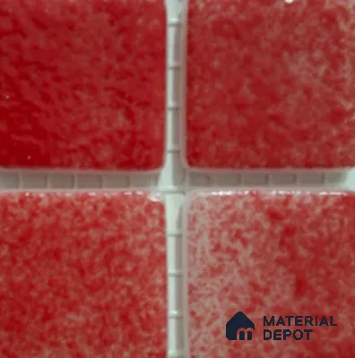 Mosaic Floor & Wall Tile TL 10696 | 317.6 x 317.6 mm (Chip Size 25x25 mm) Glossy Finish Glass Tile - 5 mm | Suitable For Outdoor, Swimming Pool Area